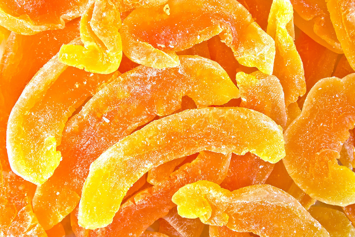Candied grapefruit peels